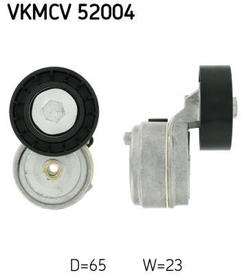 Rolo tensor da correia trapezoidal estriada SKF ref. VKMCV 52004